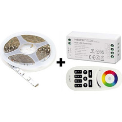 LED Strip 123LED RGB 5m-30 LEDs/m with Remote Control & Adapter 12V