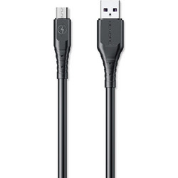 Charging Cable WK Micro Wargod Black 1m WDC-152 6A