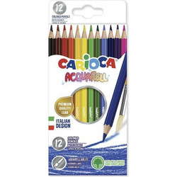 Carioca Acquarell Ξυλομπογιές Ακουαρέλας Σετ 12x12τμχ