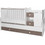Lorelli MiniMax New Πολυμορφική Κούνια για Στρώμα 60x120cm White Coffee 10150500027A