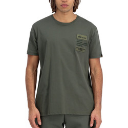 ALPHA INDUSTRIES Patch T LF T-Shirt - Dark Olive