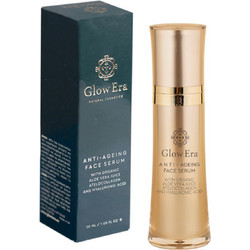 Glow Era Anti-Ageing Face Αντιγηραντικό Serum Προσώπου με Υαλουρονικό & Αλόη 30ml