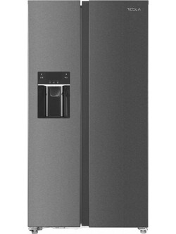 Tesla RB5210FHXI Ψυγείο Ντουλάπα 513lt Full No Frost Υ177xΠ90xΒ66cm Inox