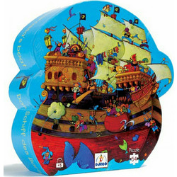 Παιδικό Puzzle Djeco Πειρατικό Καράβι 54 Κομμάτια