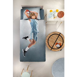 Saint Clair Σετ Παιδικά Σεντόνια Μονά Βαμβακερά 170x250 Hoop