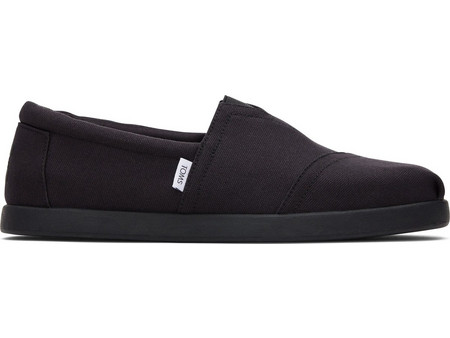 TOMS Alpargata Fwd Recycled Cotton Canvas - Black