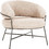 HomeMarkt Πολυθρόνα Λευκή Trudi HM8639.23