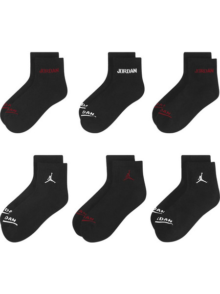 Nike JORDAN LEGEND ANKLE 6PK (BJ0342-023) Μαύρο Αγόρι Collection FW25-26