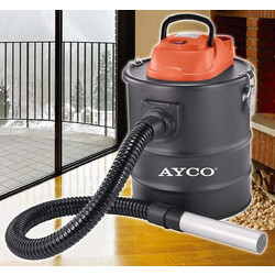 Ayco ASHA-818 Σκούπα Στάχτης 800W με Κάδο 15lt