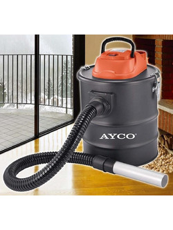Ayco ASHA-818 Σκούπα Στάχτης 800W με Κάδο 15lt