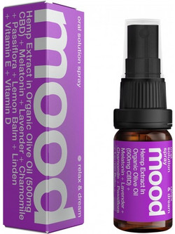 Kannabio Mood Relax & Dream Spray 500mg 10ml