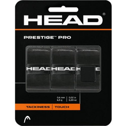 Head Prestige Pro Overgrips 3 Τεμάχια (282009-BK) Ολόμαυρο