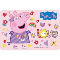 Σουπλά πλαστικό Peppa Pig super cool 43x29cm (000482808)