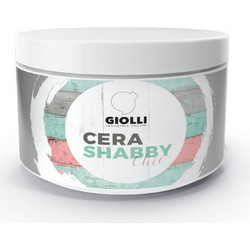 Giolli 030 Shabby Chic La Cera Decorativa Κερί Ξύλου Έτοιμο προς Χρήση Φύλλα Χρυσού 0.3lt