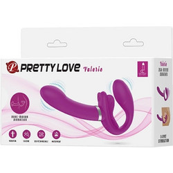 Pretty Love Valerie Couple Vibe Διπλός Δονητής 11.5cm Ροζ