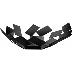 Alessi LA STANZA DELLO SCIROCCO Ψωμιέρα Μεταλλική Μαύρη 24,5x23,2 Εκ
