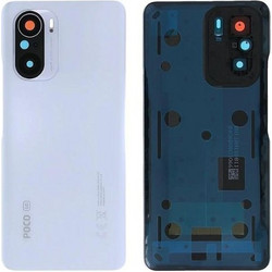 Αυθεντική Πίσω Όψη Xiaomi Poco F3 Back Cover White (Service Pack 56000DK11A00)