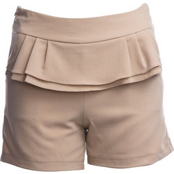 Fullah Sugah Γυναικείο Σορτς Chino Μπεζ 242002