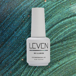 Leven 9D Illusion 06 Cat Eye Ημιμόνιμο Βερνίκι Νυχιών 15ml