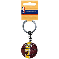 Back Me Up Μπρελόκ NBA 3D Μπάλα Miami Heat (558-51512)