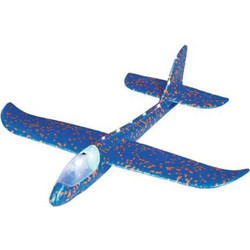 Moses Ανεμόπλανο με Led Φώτα Light-Up Glider Μπλε