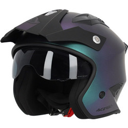 Acerbis Aria Metallic Chameleon Κράνος Μηχανής Jet 1050gr