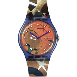 Swatch Γυναικείο Ρολόι με Πολύχρωμο Καουτσούκ Λουράκι SO29Z136