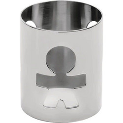 Δαχτυλίδι Πετσέτας Man Girotondo AKK10 M 5x4,2cm Inox Alessi Ανοξείδωτο Ατσάλι