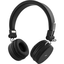 Streetz HL-BT400 Ενσύρματα & Ασύρματα Bluetooth Ακουστικά On Ear Μαύρα