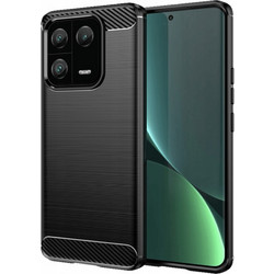 Spacecase Carbon - Θήκη Σιλικόνης - Xiaomi 13 Pro - Black (5905123475788)