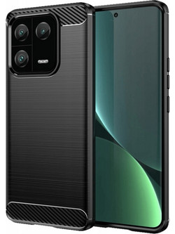 Spacecase Carbon - Θήκη Σιλικόνης - Xiaomi 13 Pro - Black (5905123475788)