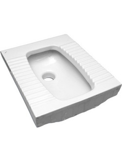 ΛΕΚΑΝΗ ΕΠΙΔΑΠΕΔΙΑ (ΤΟΥΡΚΙΚΟΥ ΤΥΠΟΥ) 60x50 SEREL WHITE