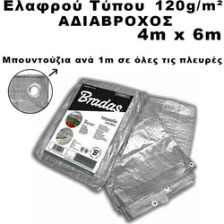 Bradas 4m x 6m 120gr/m² PL1204/6