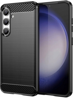Θήκη Σιλικόνης - Samsung Galaxy S24 - Spacecase Carbon - Black (5905719107017)
