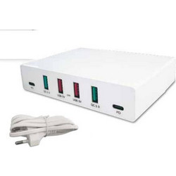 ΠΟΛΥΠΡΙΖΟ ΓΡΗΓΟΡΗΣ ΦΟΡΤΙΣΗΣ 4fast+2 USB 5V/12A 72W AC100-240V
