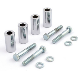 Narrow to Wide Glide fender kit. Chrome