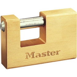 Master Lock Padlock Brass Security Level 7 608EURD