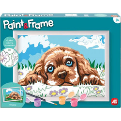 AS Paint + Frame: Loving Puppy (1038-41012)