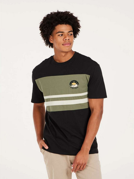 Protest Men΄s PRTMYRON Cotton T-Shirt - Black - Loose fit