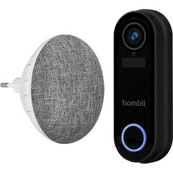 Hombli Smart Doorbell 2 & Chime 2 Black Smart Home