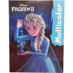 DISNEY Βιβλίο Ζωγραφικής Α4 Frozen 32 Σελίδες Χρωματισμού σε 2 Σχέδια