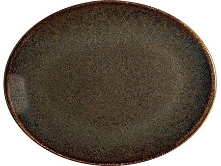 Bonna Πιάτα Ρηχά Πορσελάνης Οβάλ Ore Tierra 24x31cm 6τμχ OTIMOV31OV