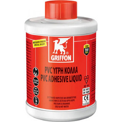 GRIFFON Κόλλα Griffon PVC Liquid Ταχείας Δράσης Διάφανη 250ml