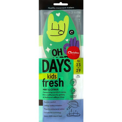 Christou Kids Days Oh Happy Fresh Green Αποσμητικοί Πάτοι Παπουτσιών