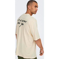 Ανδρικό t-shirt ONSRAY OVZ WASHED SS TEE VD 22030149