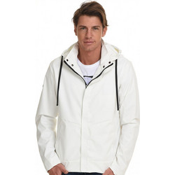Splendid Ανδρικό Μπουφάν Bomber Αντιανεμικό Λευκό 45-201-003-22
