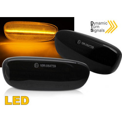 Πλαϊνά Φλας Φτερού Για Subaru Impreza 93-00Led Dynamic Φιμέ 2 Τεμάχια