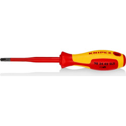 KNIPEX ΚΑΤΣΑΒΙΔΙ ΗΛΕΚΤΡΟΛΟΓΟΥ (SLIM) PLUSMINUS PHILLIPS ΜΕ ΜΟΝΩΣΗ VDE 2982402SLS