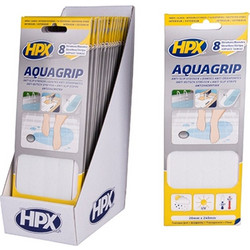 HPX AQUA GRIP ΤΑΙΝΙΑ ΑΝΤΙΟΛΗΣΘΗΤΙΚΗ ΔΙΑΦΑΝΗ 20mm x 240mm (8 TEMAXIA) 202400122