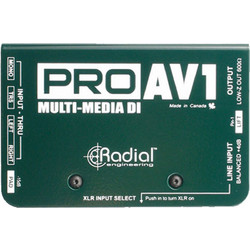 Radial Engineering PRO-AV1 Passive DI